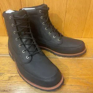 TIMBERLAND MEN\'S ATTLEBORO 6 \'\' INCH BOOT BLACK FULL GRAIN 1A657D ALL SIZES TIMBERLAND MEN main image 2